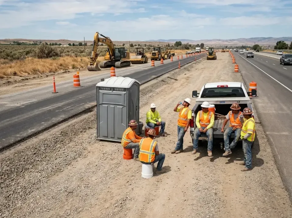 highway-road-construction-crew-007 — frequently asked questions, Porta Potty and Restroom Rentals in Fairhope, AL